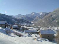 Chalet cabanette vue hiver